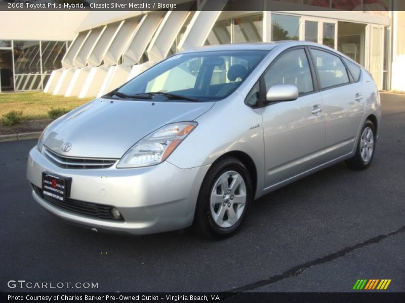 Classic Silver Metallic / Bisque 2008 Toyota Prius Hybrid