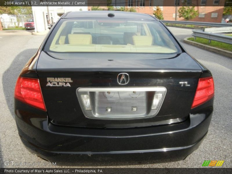 Anthracite Metallic / Camel 2004 Acura TL 3.2