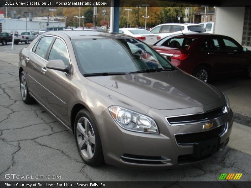 Mocha Steel Metallic / Ebony 2012 Chevrolet Malibu LT