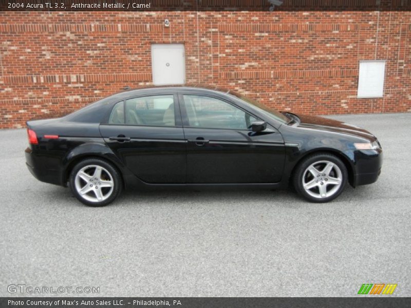 Anthracite Metallic / Camel 2004 Acura TL 3.2