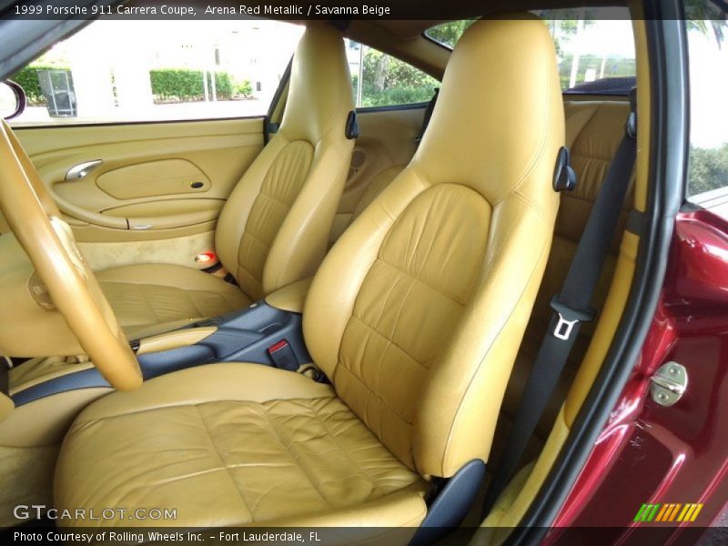 Front Seat of 1999 911 Carrera Coupe