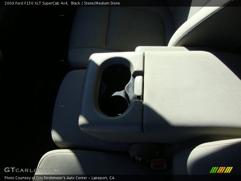 Black / Stone/Medium Stone 2009 Ford F150 XLT SuperCab 4x4