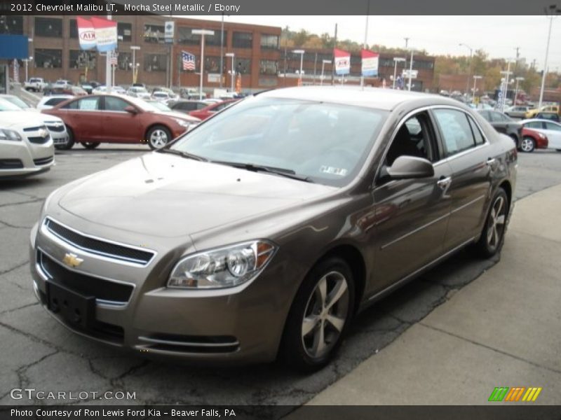 Mocha Steel Metallic / Ebony 2012 Chevrolet Malibu LT