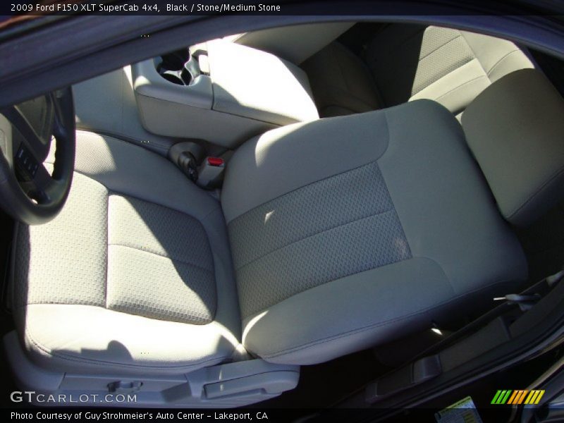 Black / Stone/Medium Stone 2009 Ford F150 XLT SuperCab 4x4