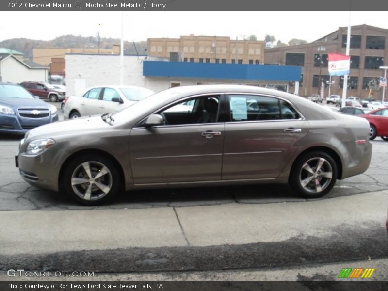 Mocha Steel Metallic / Ebony 2012 Chevrolet Malibu LT