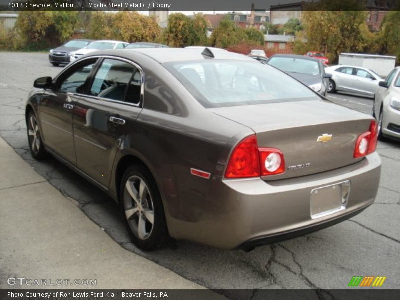 Mocha Steel Metallic / Ebony 2012 Chevrolet Malibu LT