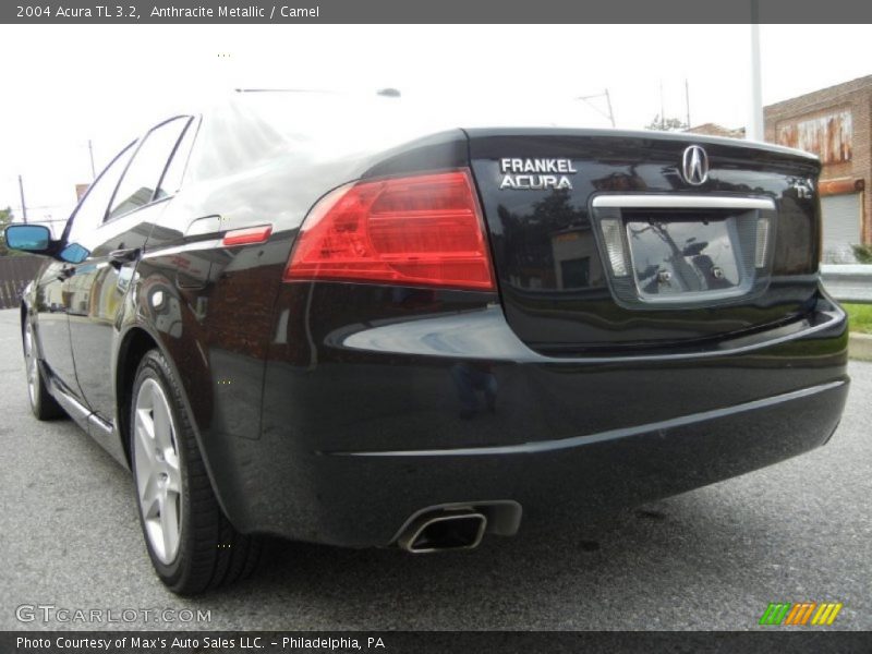 Anthracite Metallic / Camel 2004 Acura TL 3.2