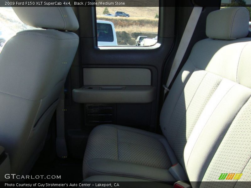 Black / Stone/Medium Stone 2009 Ford F150 XLT SuperCab 4x4