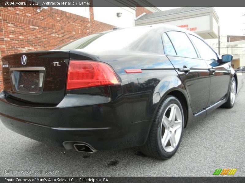 Anthracite Metallic / Camel 2004 Acura TL 3.2