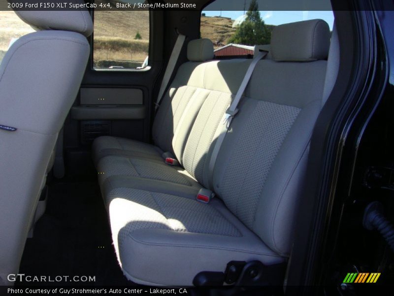 Black / Stone/Medium Stone 2009 Ford F150 XLT SuperCab 4x4