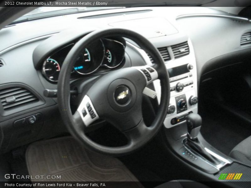 Mocha Steel Metallic / Ebony 2012 Chevrolet Malibu LT