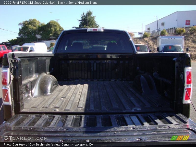 Black / Stone/Medium Stone 2009 Ford F150 XLT SuperCab 4x4