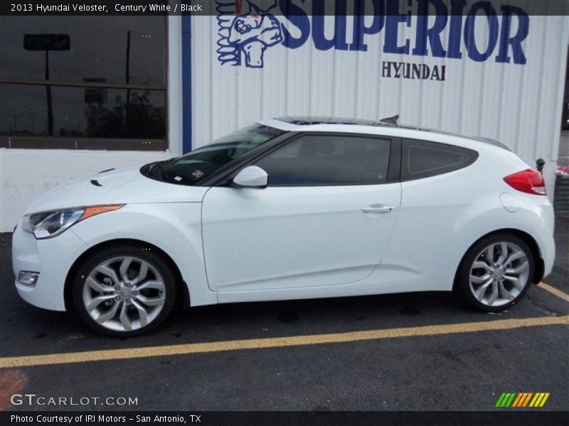 Century White / Black 2013 Hyundai Veloster