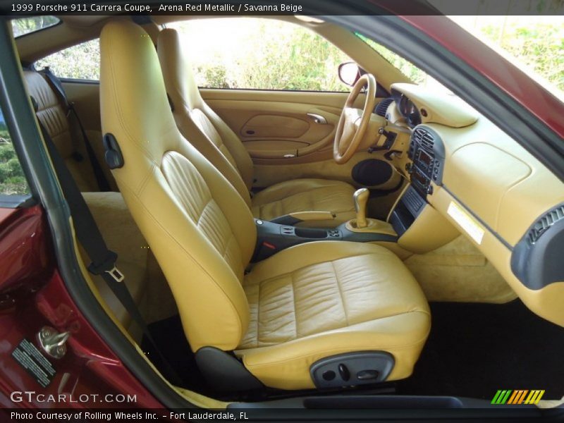 Front Seat of 1999 911 Carrera Coupe