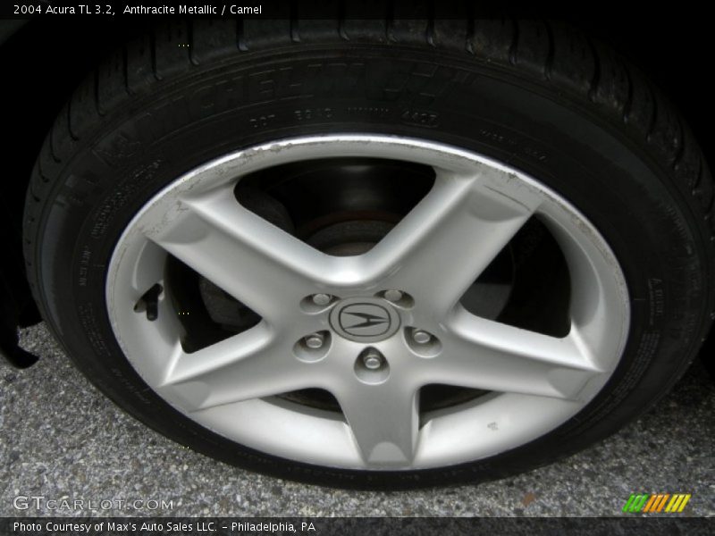 Anthracite Metallic / Camel 2004 Acura TL 3.2