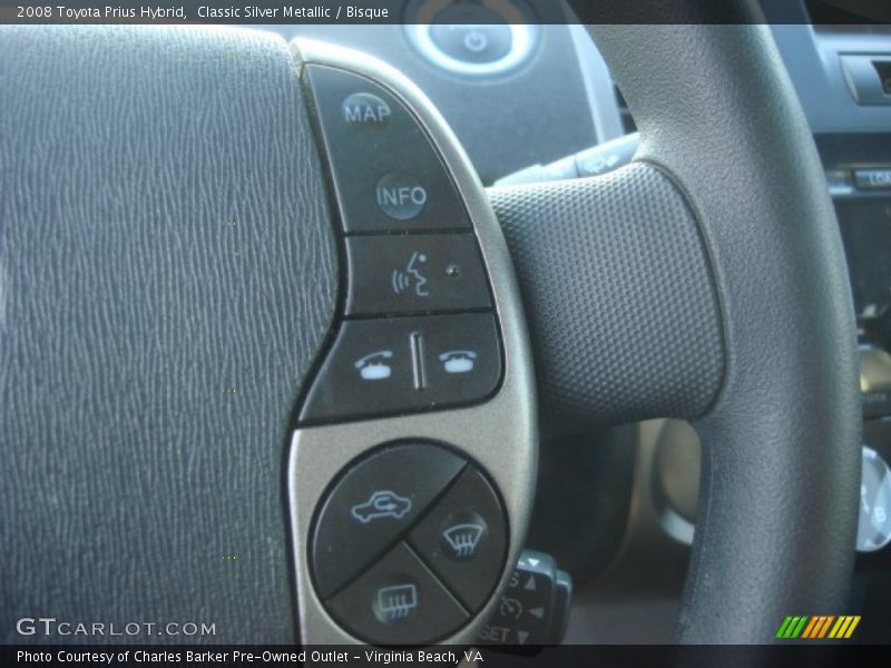 Classic Silver Metallic / Bisque 2008 Toyota Prius Hybrid