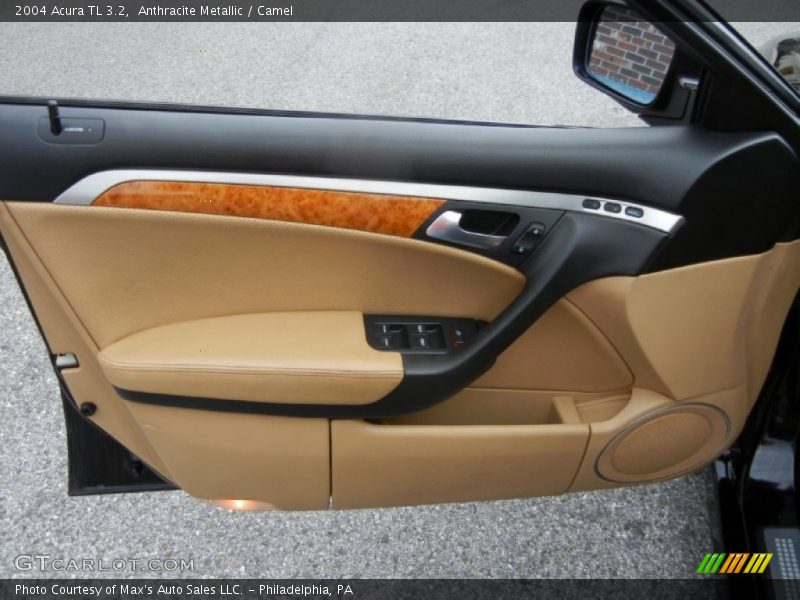 Anthracite Metallic / Camel 2004 Acura TL 3.2