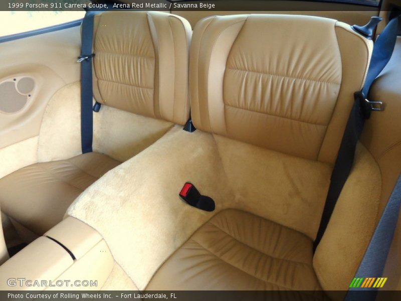Rear Seat of 1999 911 Carrera Coupe