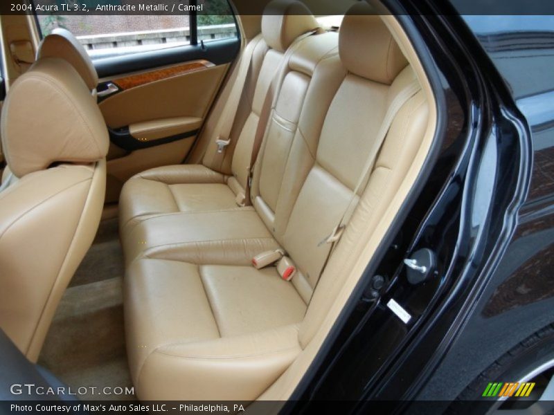 Anthracite Metallic / Camel 2004 Acura TL 3.2