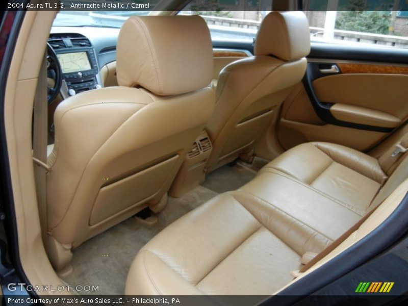 Anthracite Metallic / Camel 2004 Acura TL 3.2