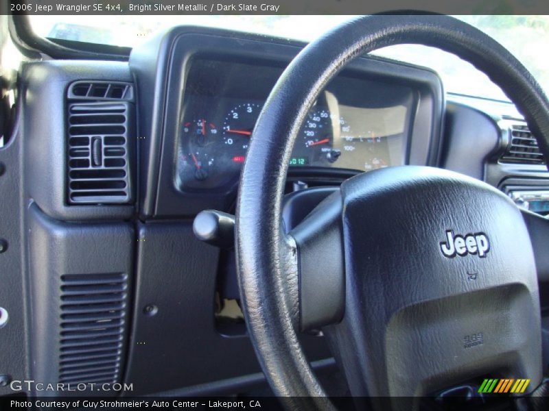 Bright Silver Metallic / Dark Slate Gray 2006 Jeep Wrangler SE 4x4