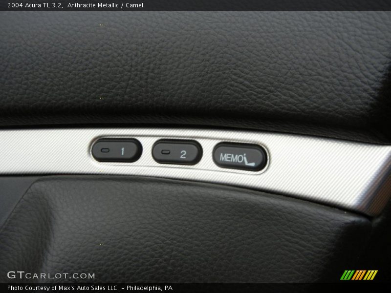 Anthracite Metallic / Camel 2004 Acura TL 3.2