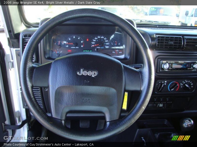 Bright Silver Metallic / Dark Slate Gray 2006 Jeep Wrangler SE 4x4