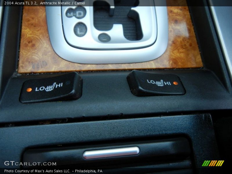 Anthracite Metallic / Camel 2004 Acura TL 3.2