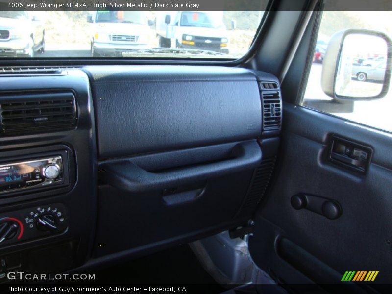 Bright Silver Metallic / Dark Slate Gray 2006 Jeep Wrangler SE 4x4