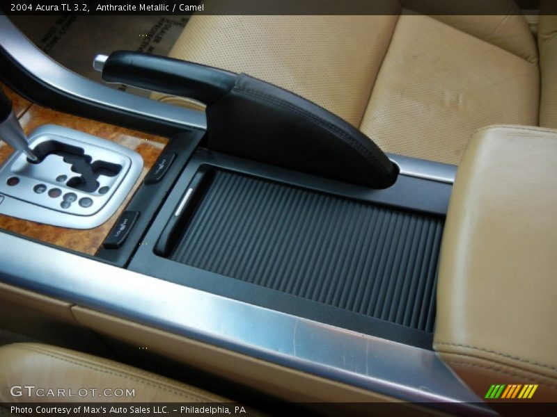 Anthracite Metallic / Camel 2004 Acura TL 3.2