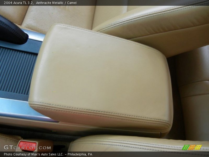 Anthracite Metallic / Camel 2004 Acura TL 3.2