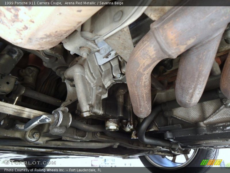 Undercarriage of 1999 911 Carrera Coupe