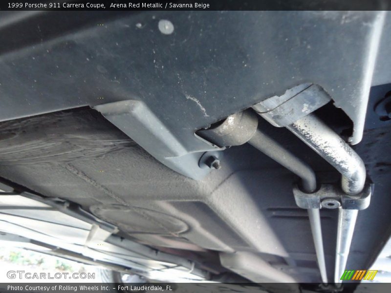 Undercarriage of 1999 911 Carrera Coupe