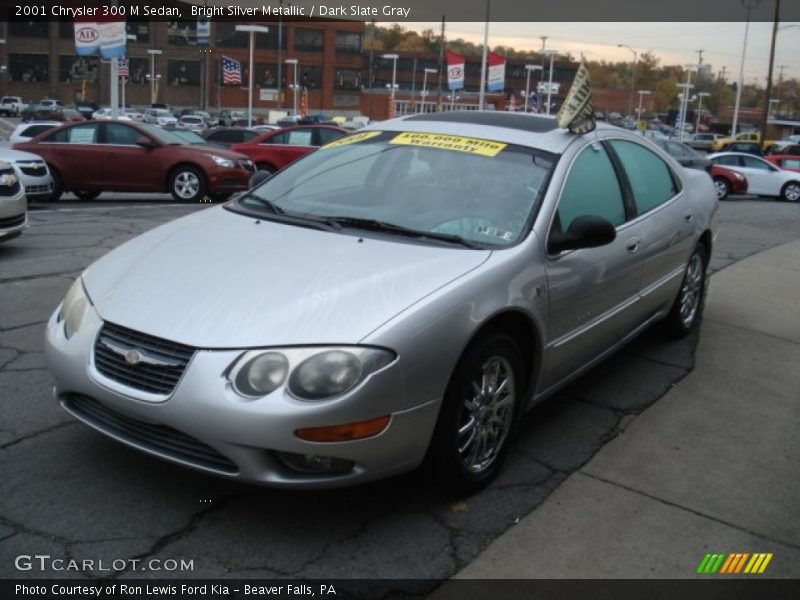 Bright Silver Metallic / Dark Slate Gray 2001 Chrysler 300 M Sedan