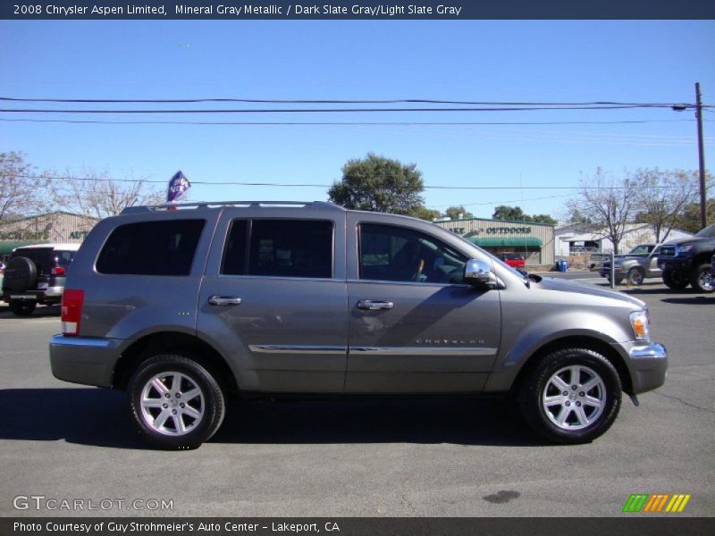 Mineral Gray Metallic / Dark Slate Gray/Light Slate Gray 2008 Chrysler Aspen Limited