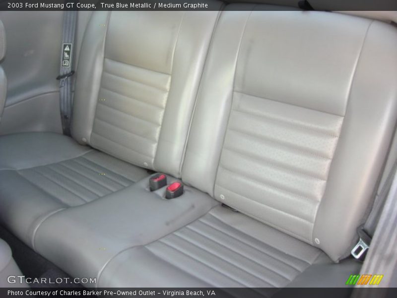 Rear Seat of 2003 Mustang GT Coupe