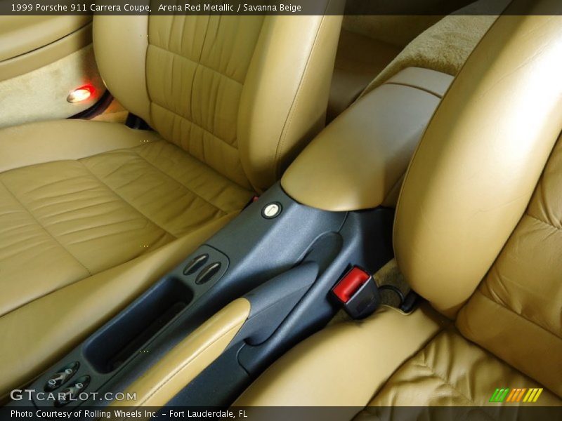 Arena Red Metallic / Savanna Beige 1999 Porsche 911 Carrera Coupe