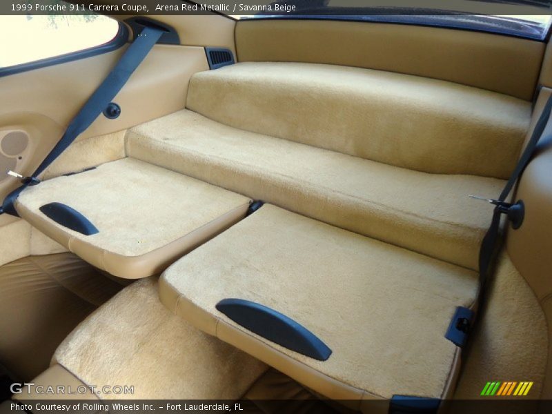 Rear Seat of 1999 911 Carrera Coupe