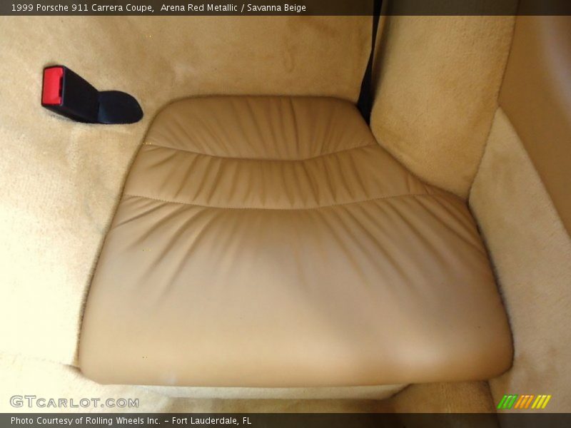 Rear Seat of 1999 911 Carrera Coupe