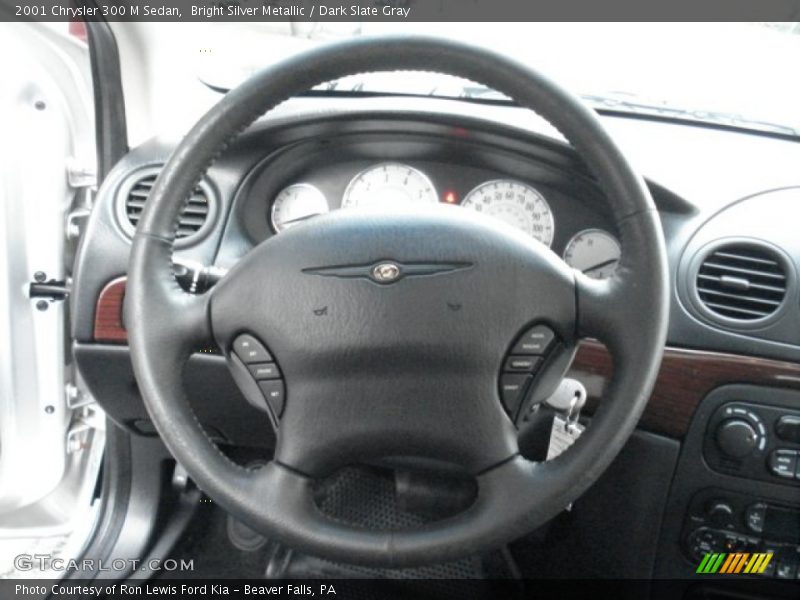 Bright Silver Metallic / Dark Slate Gray 2001 Chrysler 300 M Sedan