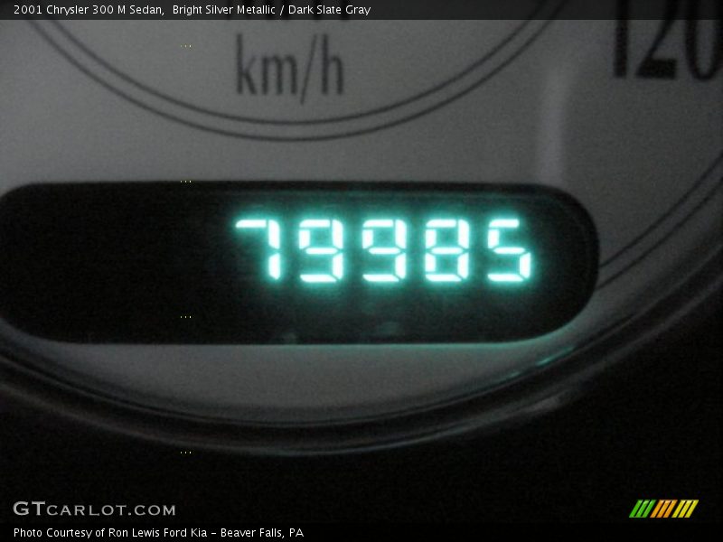 Bright Silver Metallic / Dark Slate Gray 2001 Chrysler 300 M Sedan