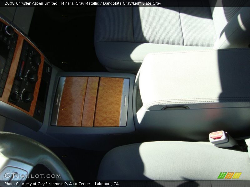 Mineral Gray Metallic / Dark Slate Gray/Light Slate Gray 2008 Chrysler Aspen Limited