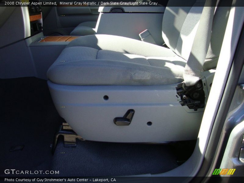 Mineral Gray Metallic / Dark Slate Gray/Light Slate Gray 2008 Chrysler Aspen Limited