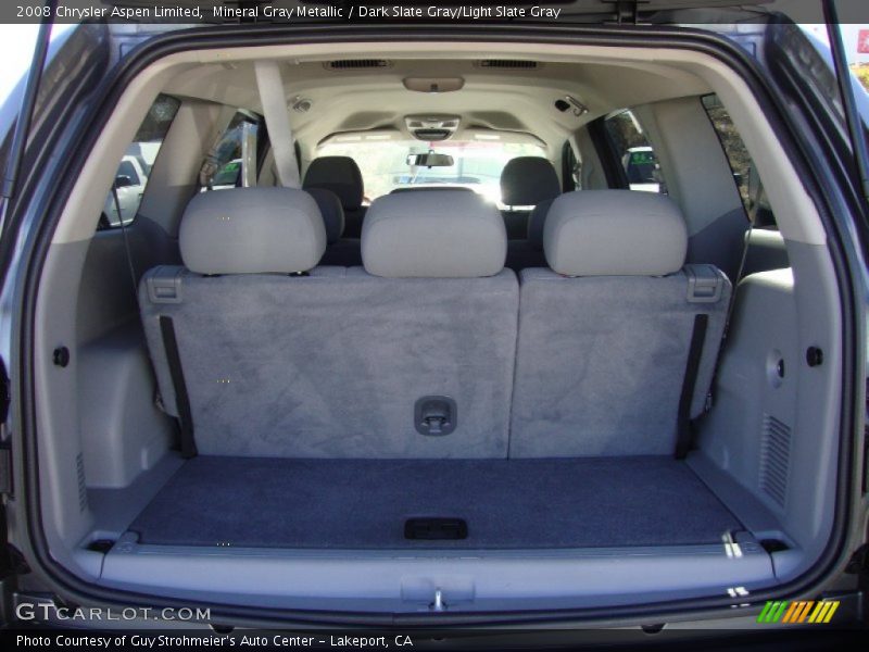 Mineral Gray Metallic / Dark Slate Gray/Light Slate Gray 2008 Chrysler Aspen Limited