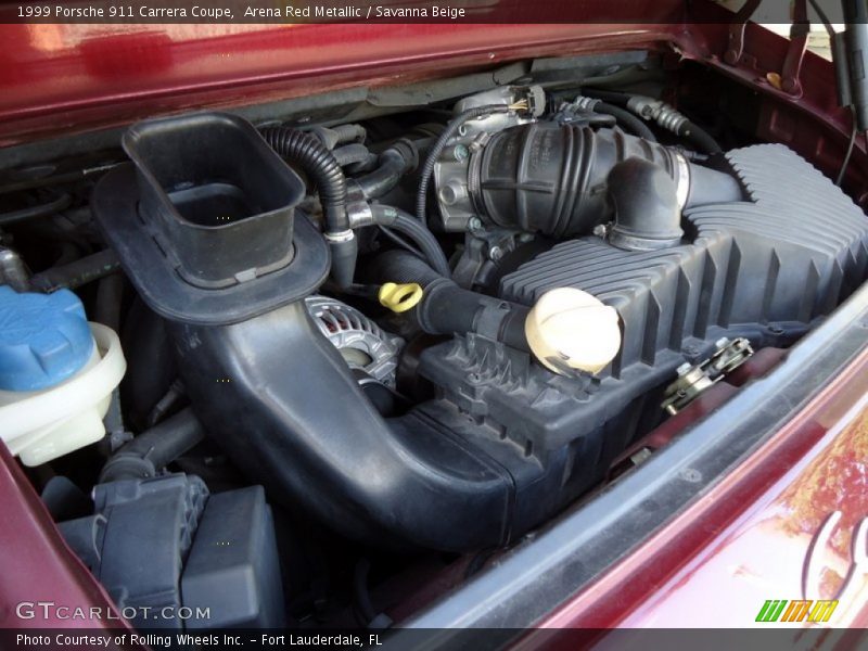  1999 911 Carrera Coupe Engine - 3.4 Liter DOHC 24V VarioCam Flat 6 Cylinder