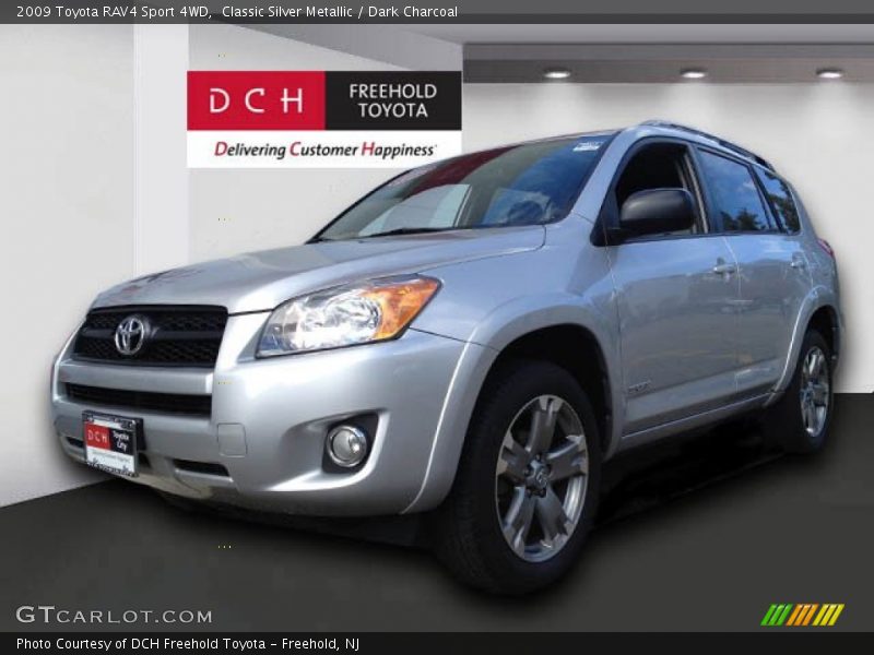 Classic Silver Metallic / Dark Charcoal 2009 Toyota RAV4 Sport 4WD
