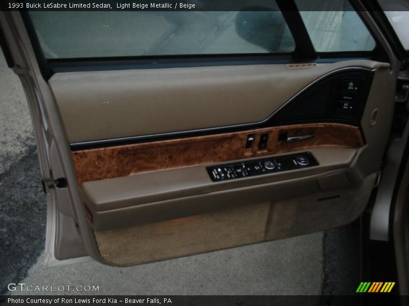 Door Panel of 1993 LeSabre Limited Sedan