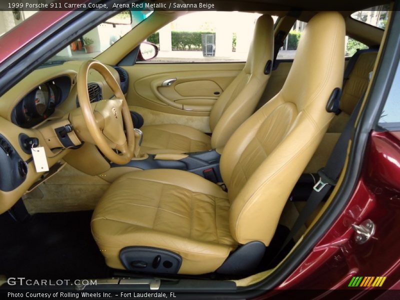  1999 911 Carrera Coupe Savanna Beige Interior