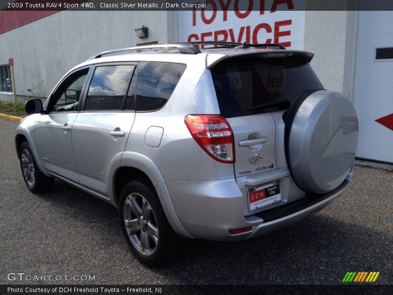 Classic Silver Metallic / Dark Charcoal 2009 Toyota RAV4 Sport 4WD