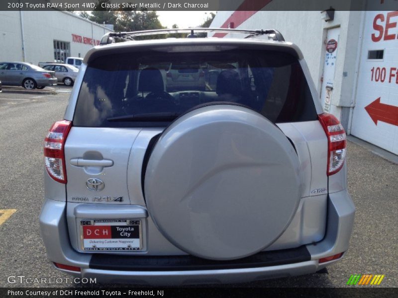 Classic Silver Metallic / Dark Charcoal 2009 Toyota RAV4 Sport 4WD